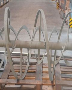 Agitator for dry feed mixer 2000L M&M